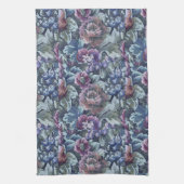 おばあちゃんのフローラソファのパターンの画像 キッチンタオル (縦)