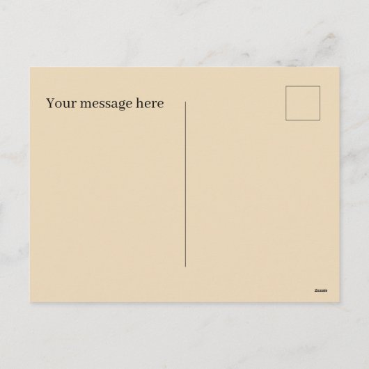 おばあちゃんのブランドのクランベリー追加メッセージ シーズンポストカード (裏面)