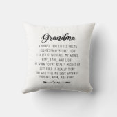 おばあちゃんのプレゼント|過去記事 クッション (裏面)