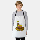 おばあちゃんのヘルパー エプロン (着用した状態)