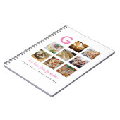 おばあちゃんのベーキングジャーナル – 自分の写真と文字を追加 ノートブック (左側)