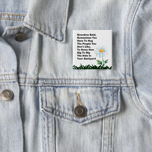 おばあちゃんのボタン 缶バッジ (インサイチュ)