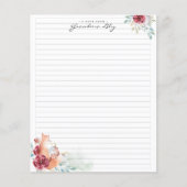 おばあちゃんのメモ |文房具 チラシ (正面)