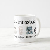 おばあちゃんのモンスターマグ – かわいいハロウィンマグ コーヒーマグカップ (正面右)