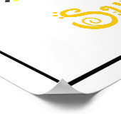 おばあちゃんのリトルサンシャイングランドキッズおもしろい引用文 ポスター (角)