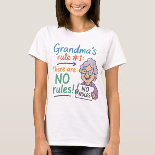 おばあちゃんのルールウィメンズファッション Tシャツ