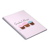 おばあちゃんのレシピ- Frosted Cupcakes ノートブック (右側)