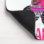 おばあちゃんの乳がんの衣服ピンク マウスパッド (コーナー)