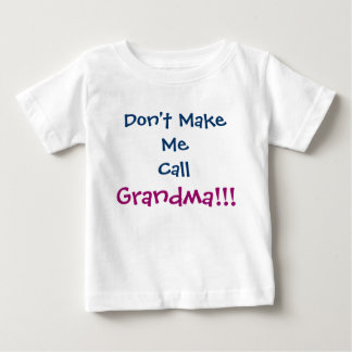 おばあちゃんの乳児Tシャツ ベビーTシャツ