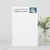 おばあちゃんの優先文房具が孫を傷つける 便箋 (スタンド正面)