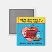 おばあちゃんの台所で起こる マグネット (正面/裏面)