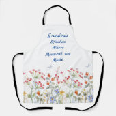 おばあちゃんの台所 エプロン (正面)