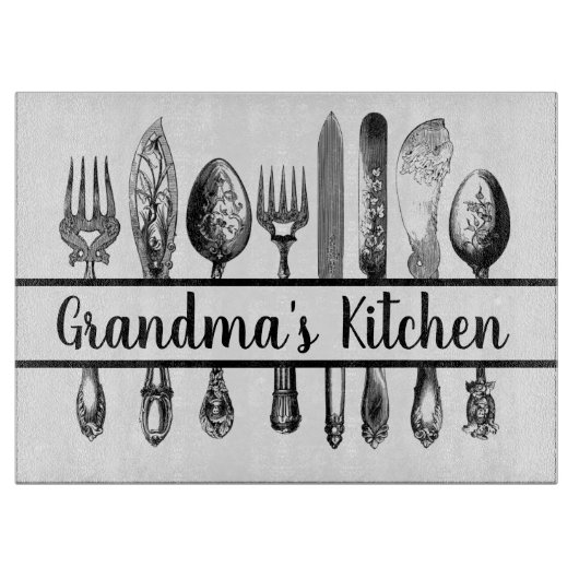 おばあちゃんの台所 カッティングボード (正面)