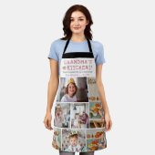 おばあちゃんの台所 |写真8 パーソナライズされた エプロン (着用した状態)