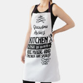 おばあちゃんの台所 |子どもたちを甘やかした思い出 エプロン (インサイチュ)