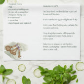 おばあちゃんの台所 | Cookieパーソナライズされたレシピ キッチンタオル (折り畳み)