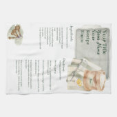 おばあちゃんの台所 | Cookieパーソナライズされたレシピ キッチンタオル (横)