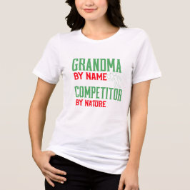 おばあちゃんの名は優しさ、実は闘志溢れるTシャツ トライブレンドＴシャツ