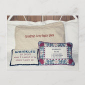 おばあちゃんの場所のカスタマイズ ポストカード (正面)