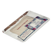 おばあちゃんの場所はカスタマイズ可能な私の幸せ場所 マグネット (左側)