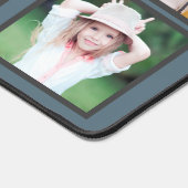 おばあちゃんの天使たち孫の写真6枚 デスクマット (コーナー)