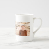 おばあちゃんの天使数々の写真コラージュ ボーンチャイナマグカップ (右)