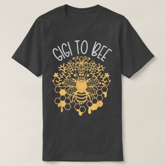 おばあちゃんの妊娠の発表をする新しいGigi Tシャツ (デザイン正面)