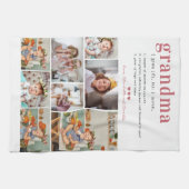 おばあちゃんの定義 |写真8 パーソナライズされた キッチンタオル (横)