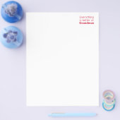 おばあちゃんの家では全てがより良い チラシ (シングル)