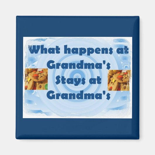 おばあちゃんの家 マグネット (正面)