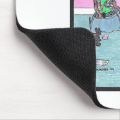 おばあちゃんの小さい悪党 マウスパッド (コーナー)