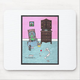 おばあちゃんの小さい悪党 マウスパッド