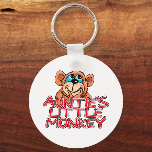 おばあちゃんの小さなサルTシャツとギフト キーホルダー (正面)