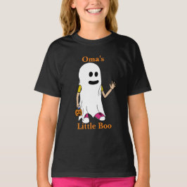 おばあちゃんの小さなブーハロウィーンTシャツ子供へ Tシャツ