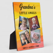 おばあちゃんの小さな天使 | フォトギフト フォトプラーク (側面)