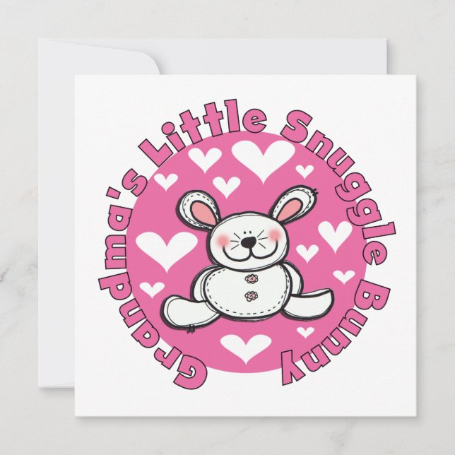 おばあちゃんの小さな寄り添いバニー (正面)