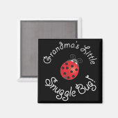 おばあちゃんの小さな寄り添い虫！ マグネット (正面/裏面)