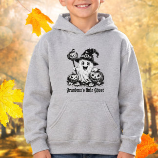 おばあちゃんの小さな幽霊 スクーキーな秋のヴィンテージアート