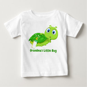 おばあちゃんの小さな虫のベビーTシャツ ベビーTシャツ