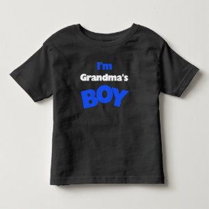 おばあちゃんの少年 トドラーTシャツ