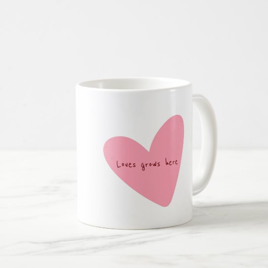 おばあちゃんの庭のおばあちゃんパーソナライズされたのプレゼント コーヒーマグカップ (正面右)