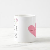 おばあちゃんの庭のおばあちゃんパーソナライズされたのプレゼント コーヒーマグカップ (中央)