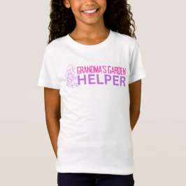 おばあちゃんの庭の助っ人Tシャツ(女の子用) Tシャツ