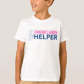 おばあちゃんの庭の助っ人Tシャツ(男の子用) Tシャツ (正面)