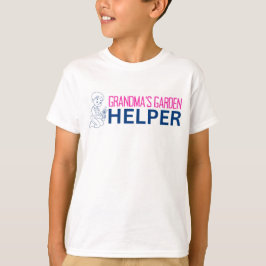 おばあちゃんの庭の助っ人Tシャツ(男の子用) Tシャツ