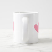 おばあちゃんの庭パーソナライズされたおばあちゃんギフト ジャンボコーヒーマグカップ (裏面)