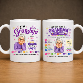 おばあちゃんの引用デザイン | おばあちゃんへのギフト コーヒーマグカップ