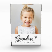 おばあちゃんの形見 | 可愛モダンい フォトブロック (正面)