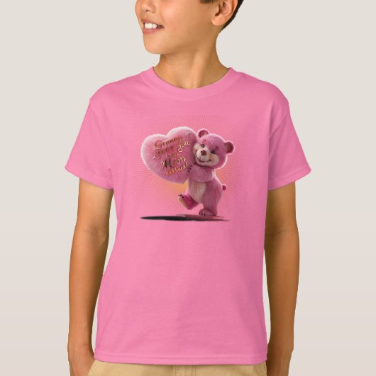 おばあちゃんの心からの愛 Tシャツ (正面)