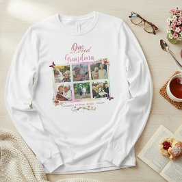 おばあちゃんの思い出フォトコラージュ オーダーメイド Tシャツ
